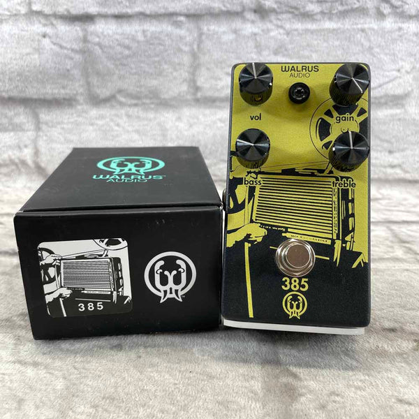 Used: Walrus Audio 385 Overdrive Pedal - Yellow – Flipside Music