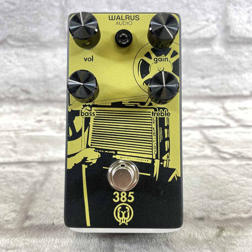 Used:  Walrus Audio 385 Overdrive Pedal - Yellow