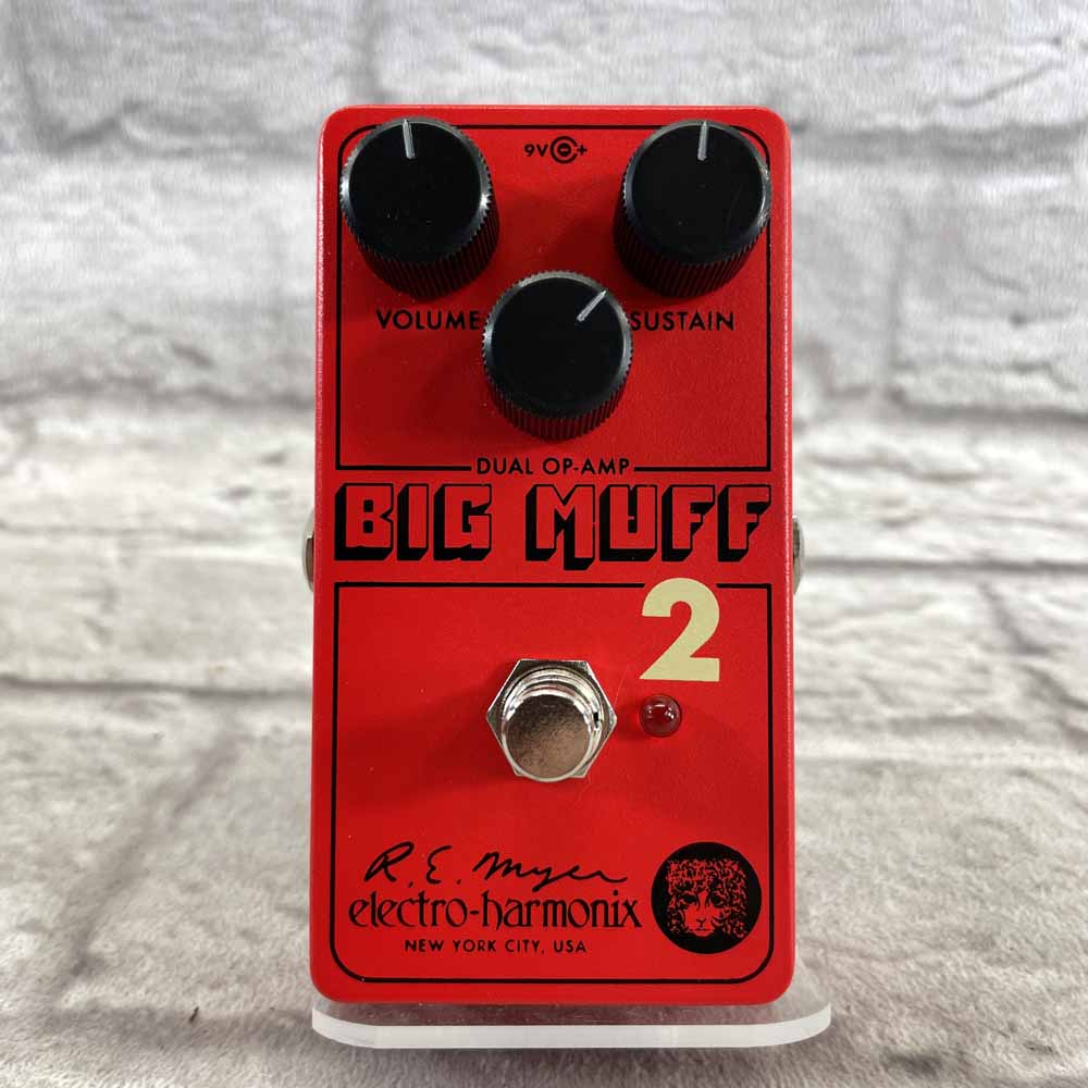 Used:  Electro-Harmonix Big Muff Pi 2 Dual Op-Amp Fuzz Pedal