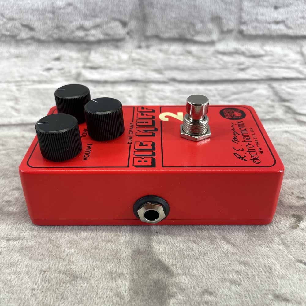 Used:  Electro-Harmonix Big Muff Pi 2 Dual Op-Amp Fuzz Pedal
