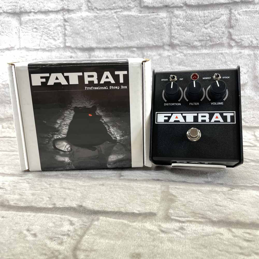 Used:  ProCo FatRat Distortion Pedal