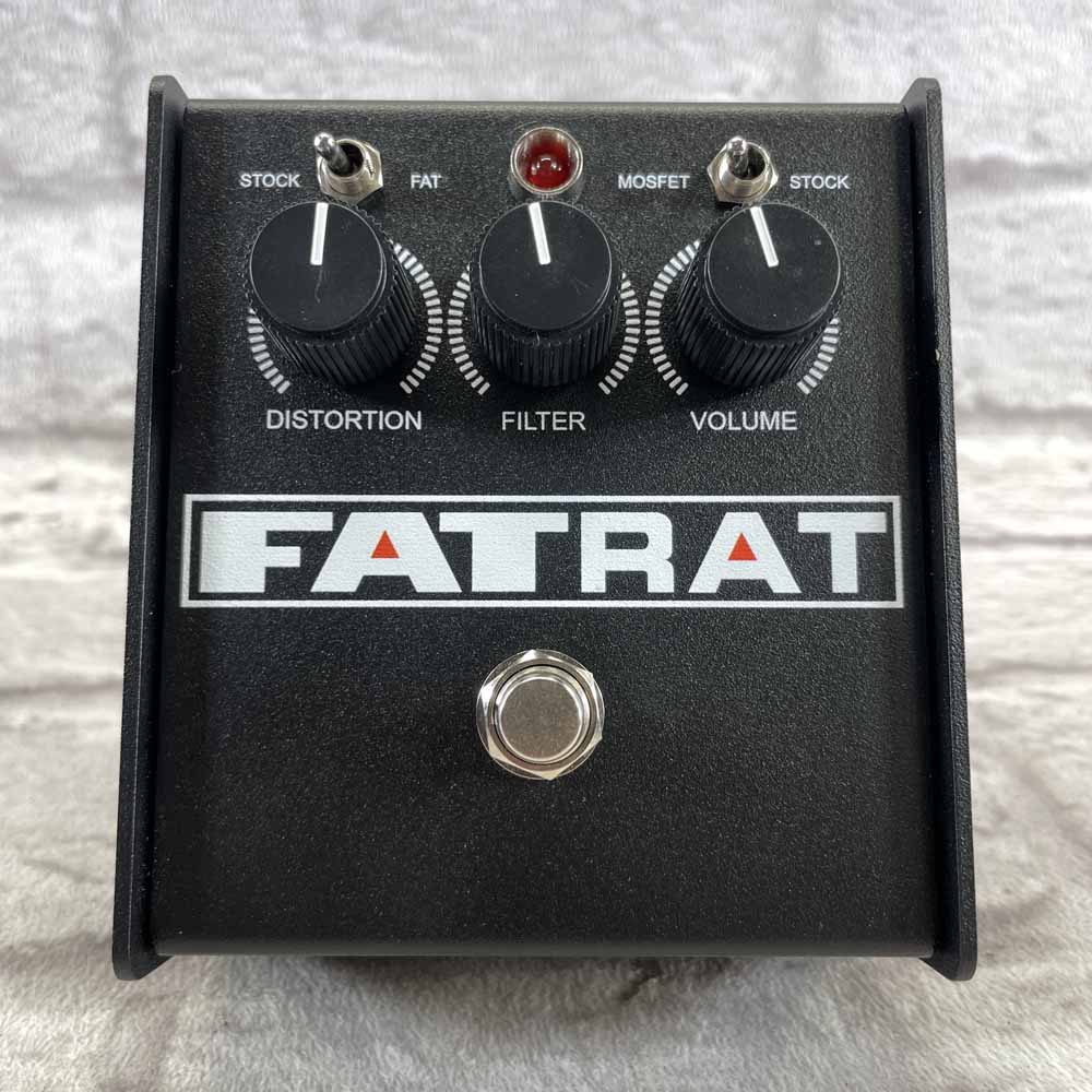 Used:  ProCo FatRat Distortion Pedal