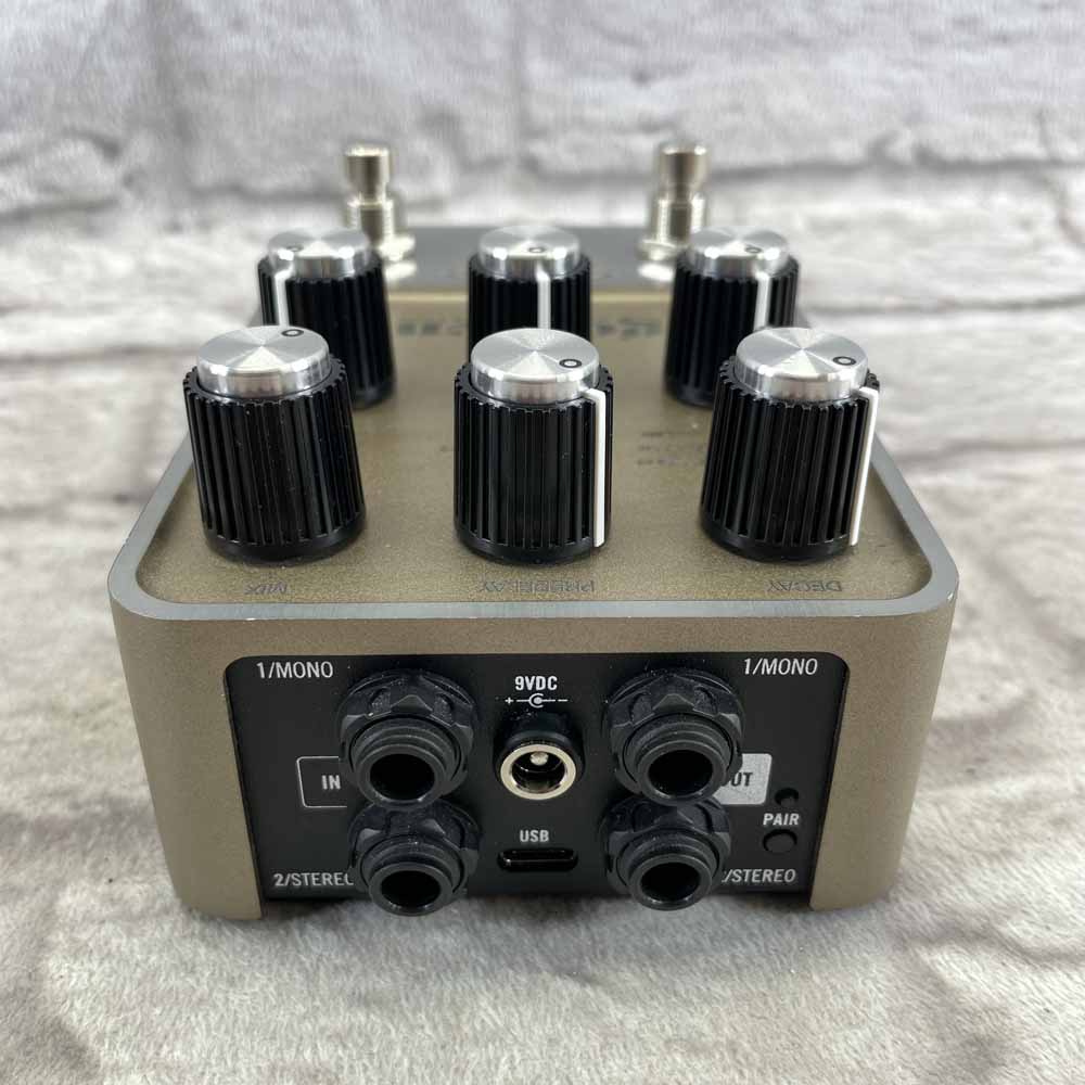 Used:  Universal Audio UAFX Golden Reverberator Pedal