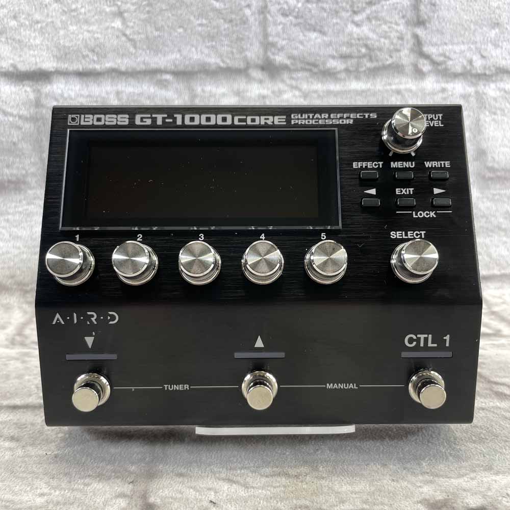Used:  Boss GT-1000CORE Guitar Effects Processor