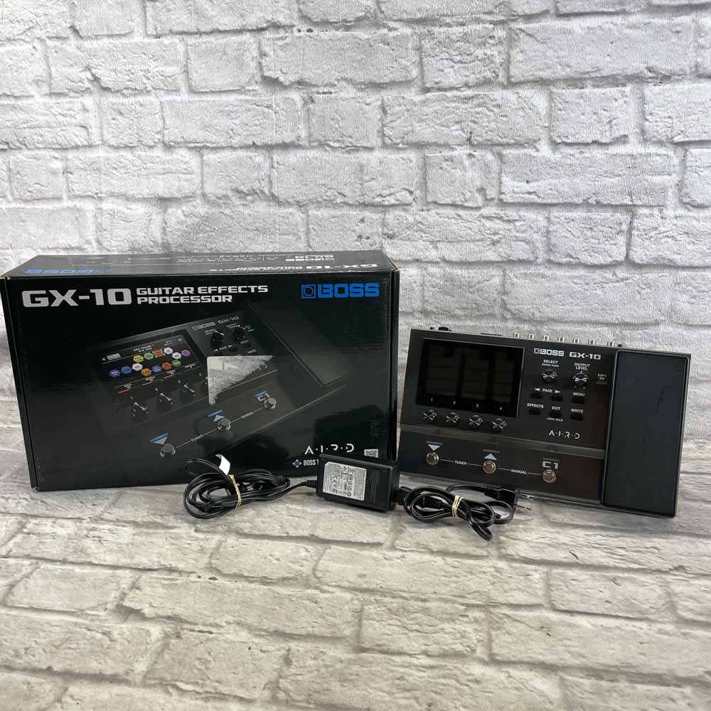 Used:  Boss GX-10 Guitar Effects Processor