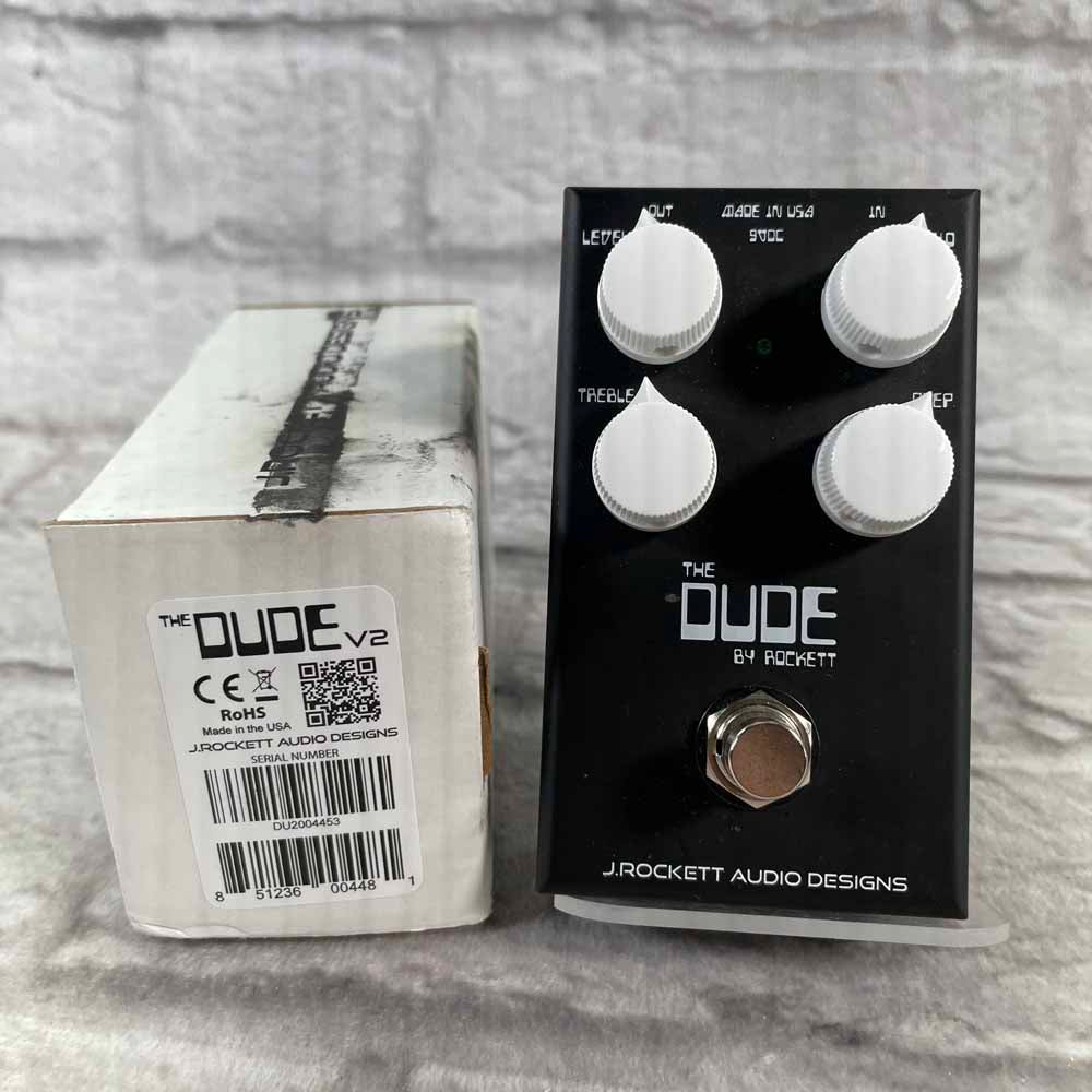 Used:  J.Rockett The Dude Overdrive Pedal