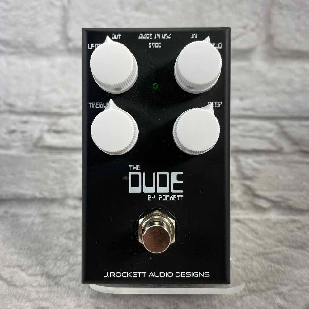 Used:  J.Rockett The Dude Overdrive Pedal