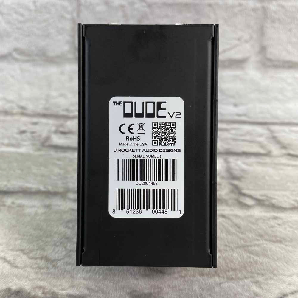 Used:  J.Rockett The Dude Overdrive Pedal