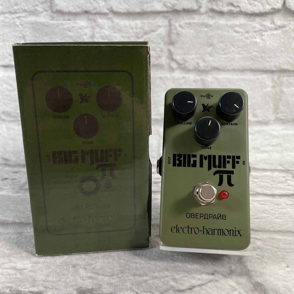 Used:  Electro-Harmonix Green Russian Big Muff Pi