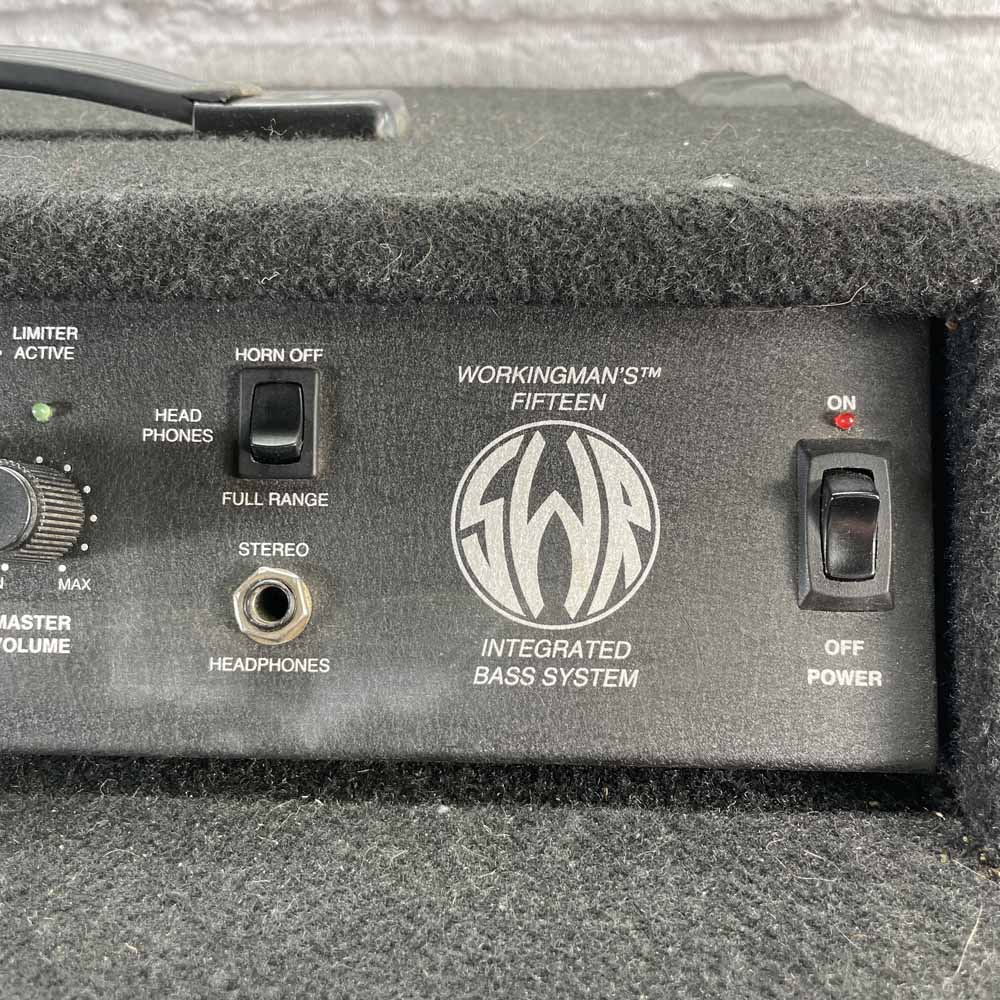 Used:  SWR Workingman's 15 Combo Integrated Bass System