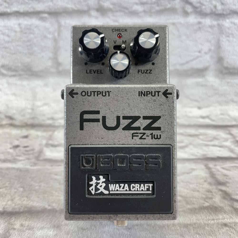 Used:  Boss FZ-1w Fuzz Pedal