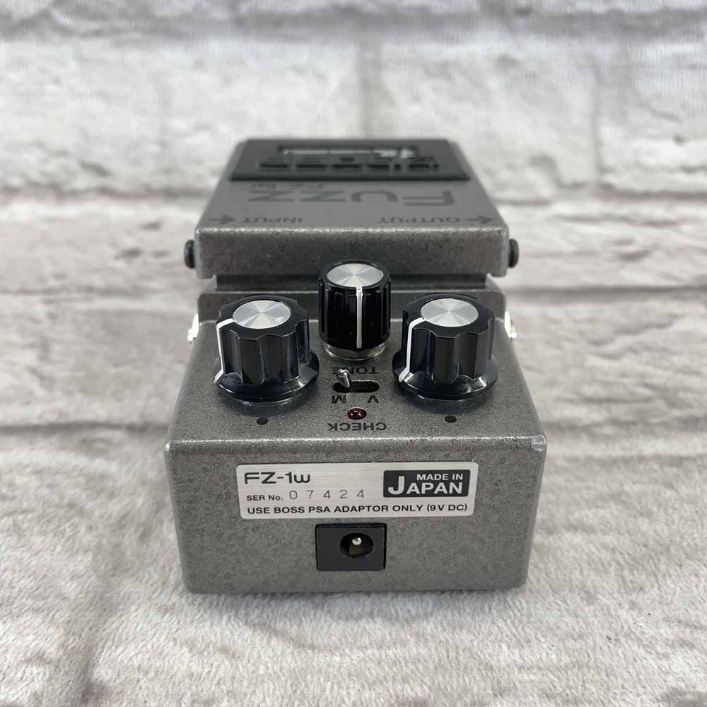 Used:  Boss FZ-1w Fuzz Pedal