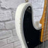 Used:  Fender Mike Dirnt Road Worn Precision Bass Guitar - White Blonde