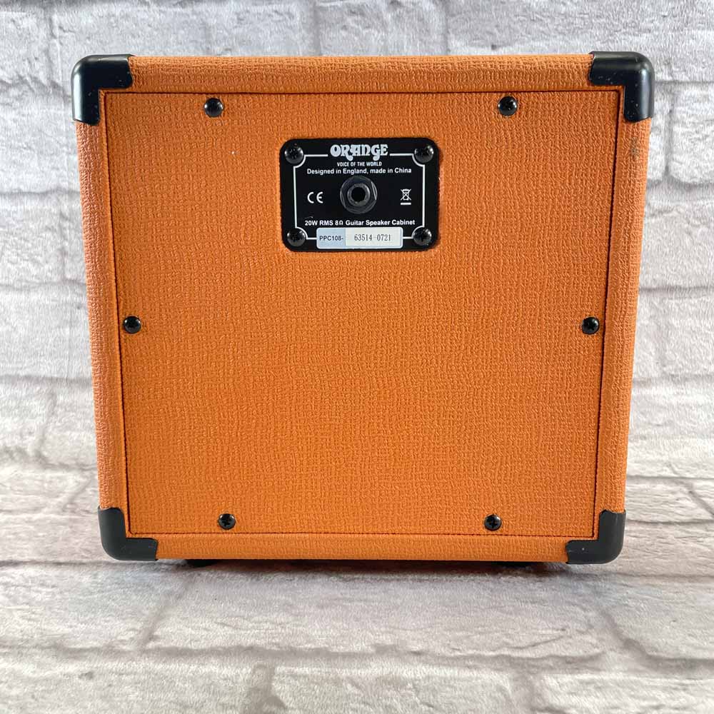 Used:  Orange PPC108 20 Watt Speaker Cabinet