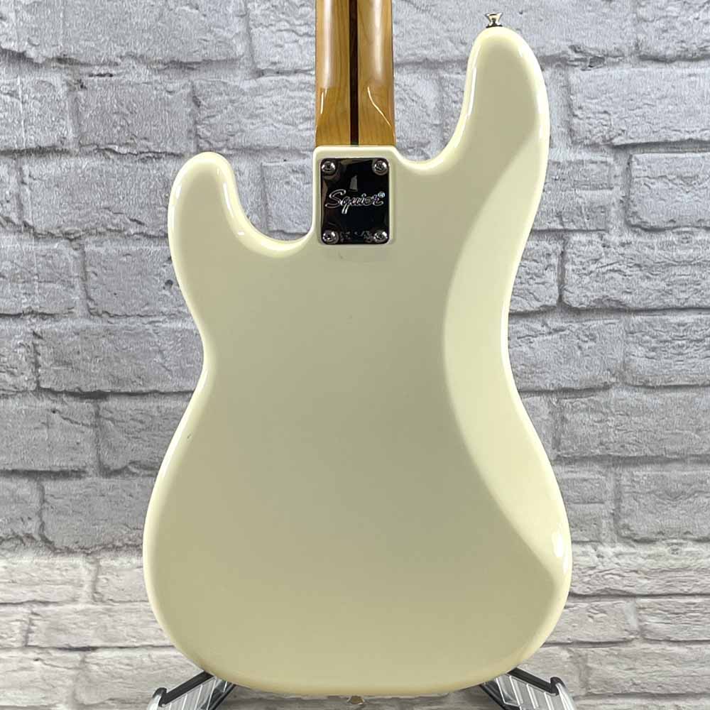 Used:  Squier Classic Vibe 60s Precision Bass Guitar - Olympic White