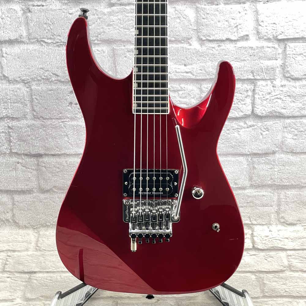 Used:  ESP LTD M-1 Custom '87 Electric Guitar - Candy Apple Red