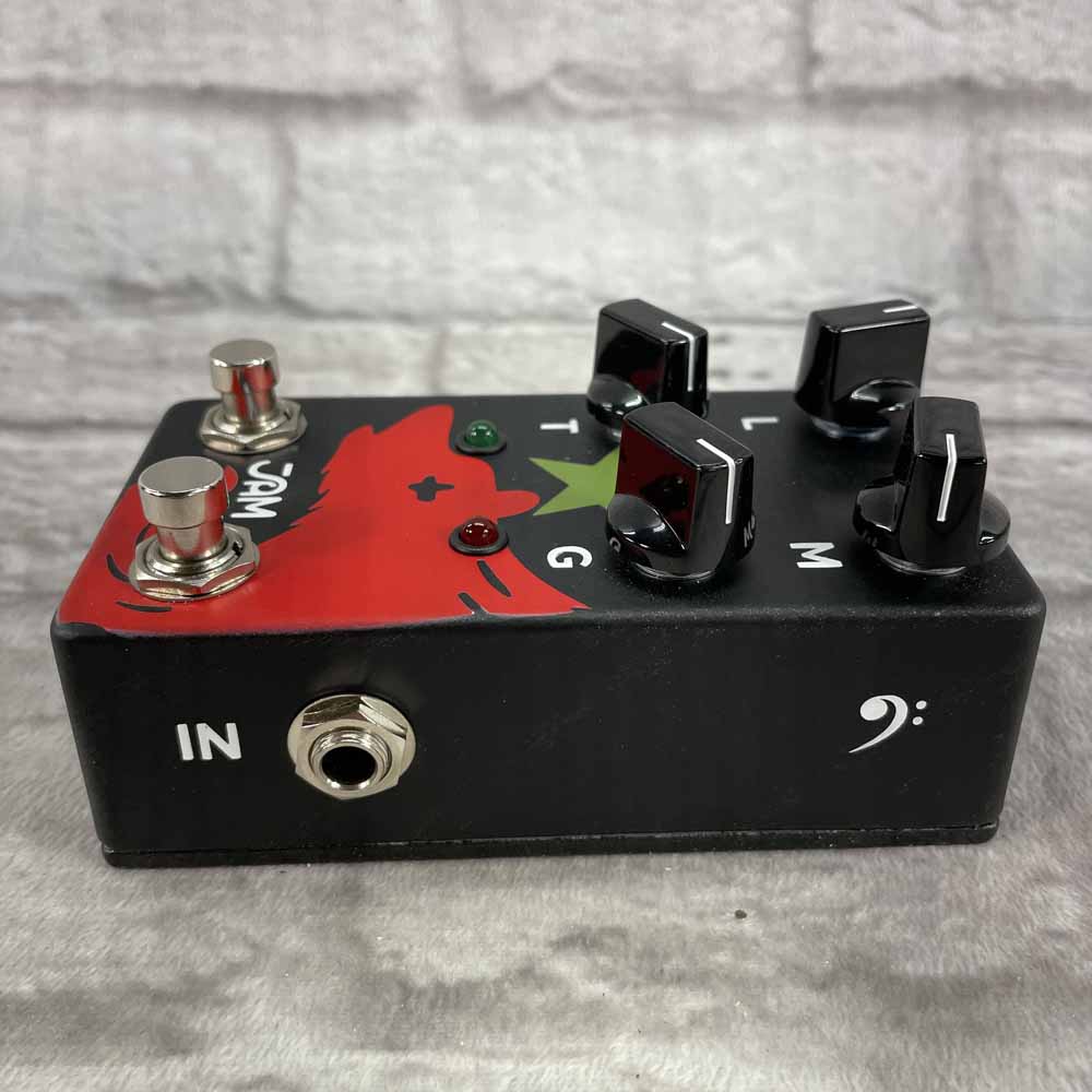 Used:  JAM Pedals Red Muck Bass Pedal