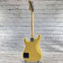 Used:  Squier Paranormal Stratosonic Electric Guitar - Transparent Yellow