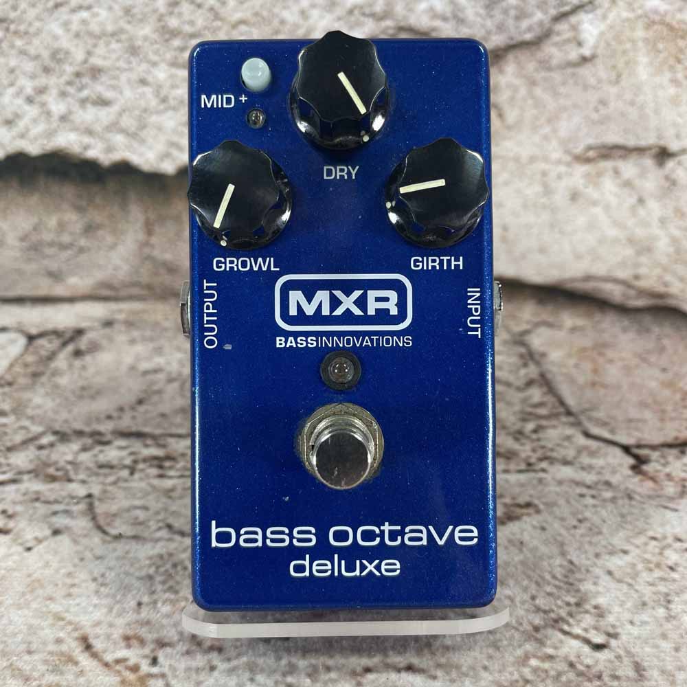 Used:  MXR Bass Octave Deluxe