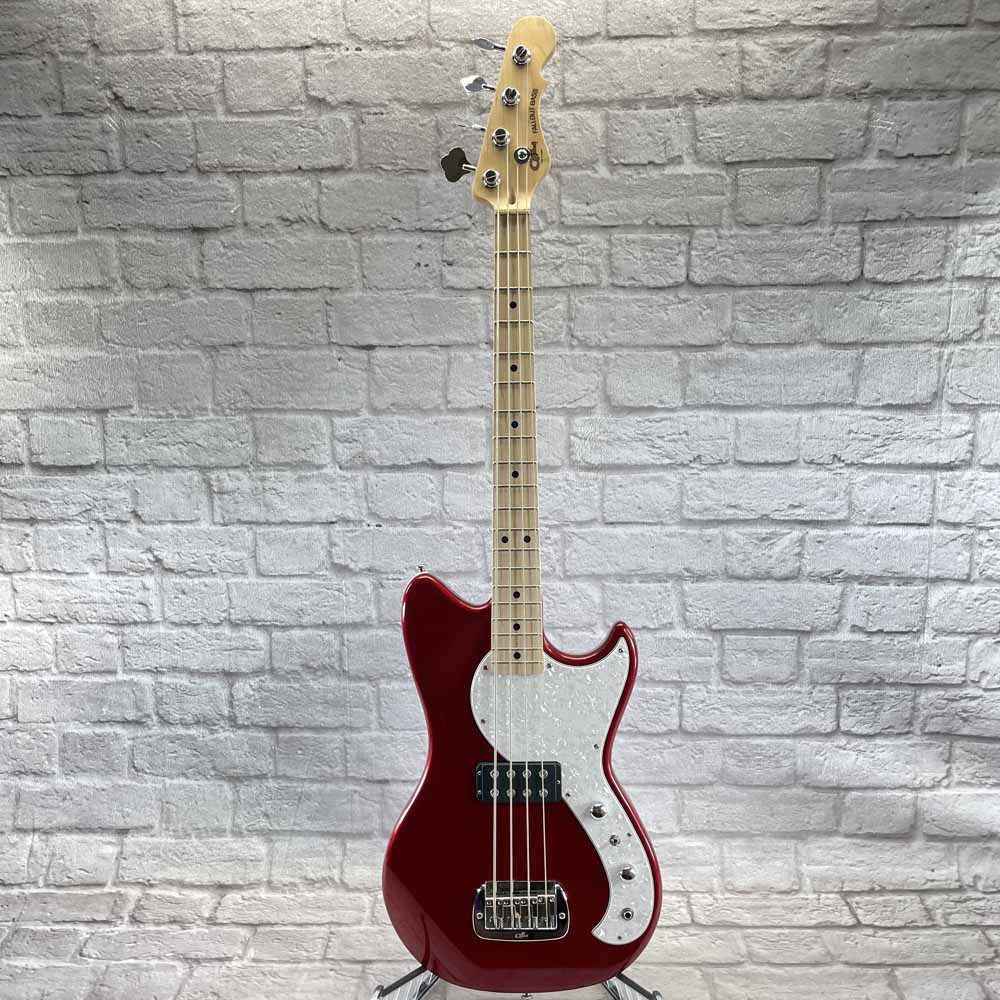 Used: G&L Guitars Tribute Series Fallout Shortscale Bass - Candy Apple Red