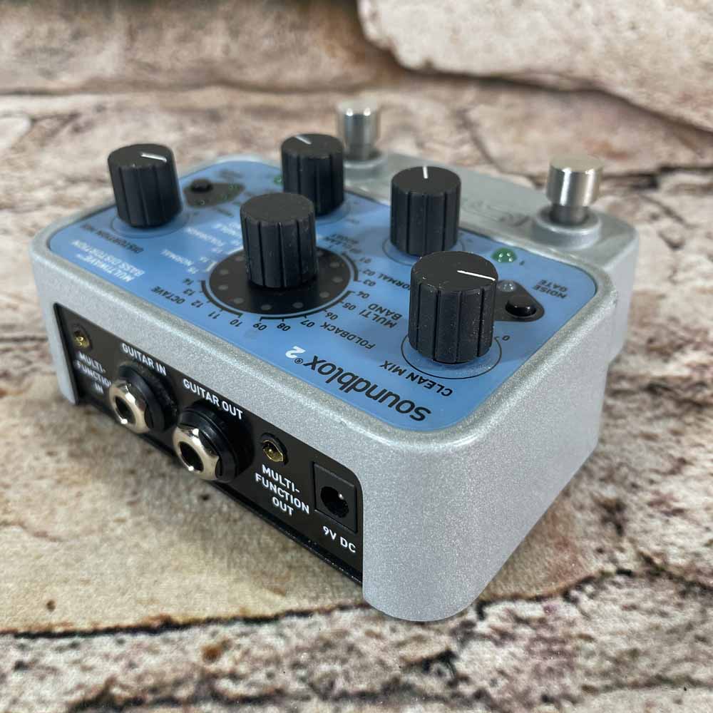 Used: Source Audio Soundblox 2 Multiwave Bass Distortion Pedal