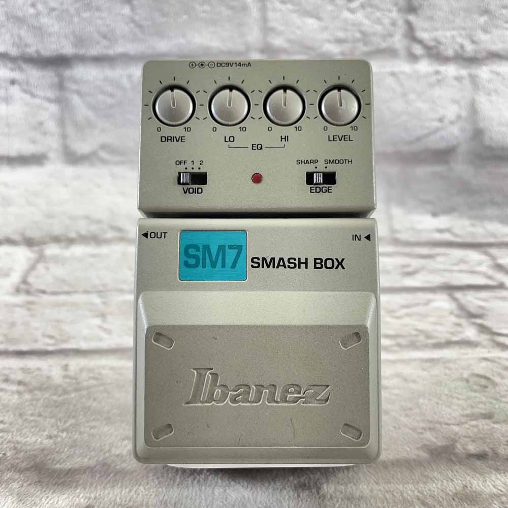Used:  Ibanez SM7 Smash Box Distortion Pedal