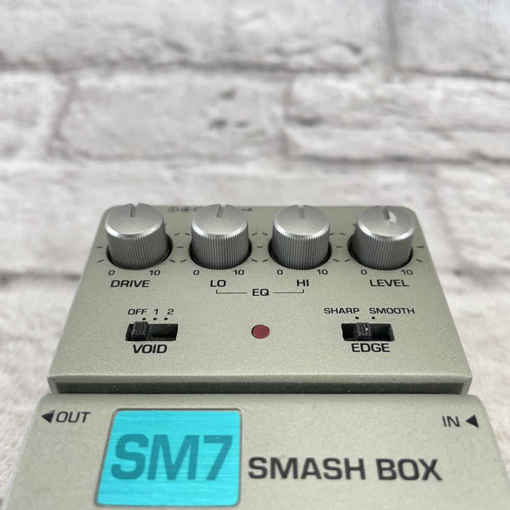 Used:  Ibanez SM7 Smash Box Distortion Pedal
