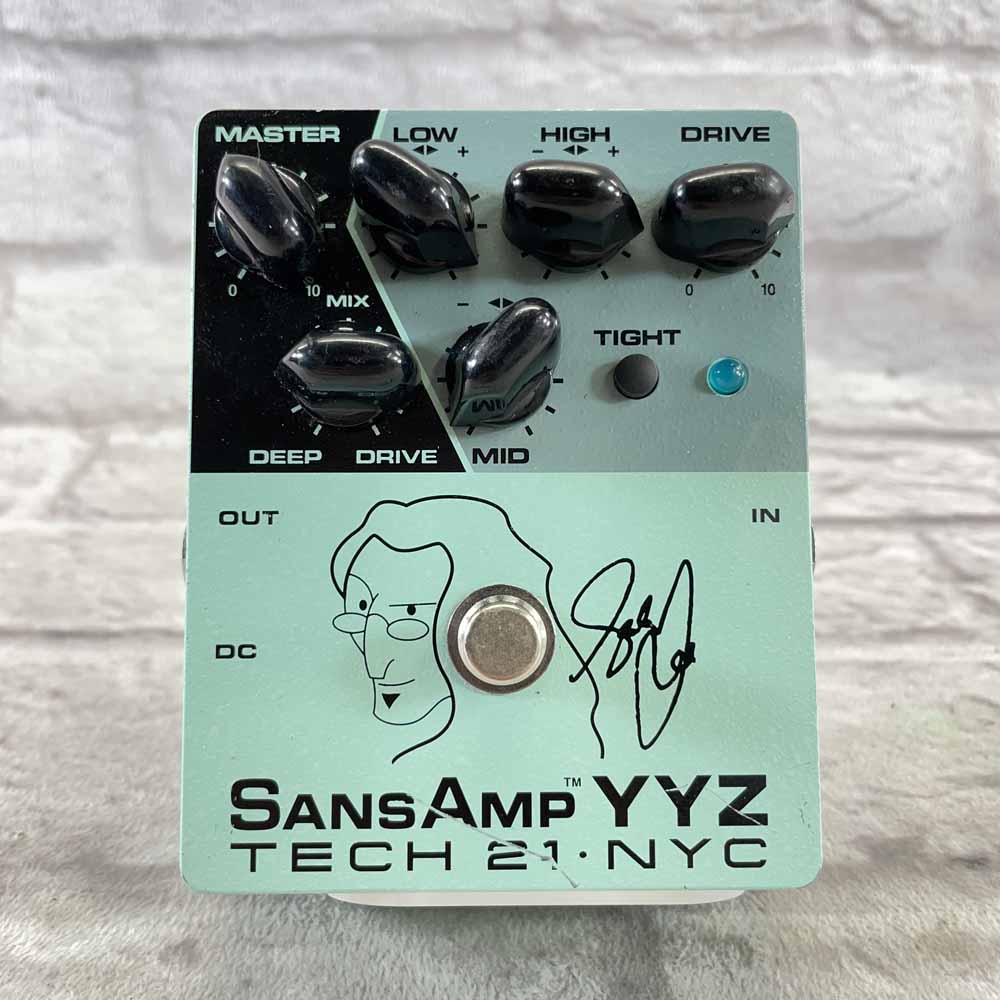 Used:  Tech 21 SansAmp YYZ