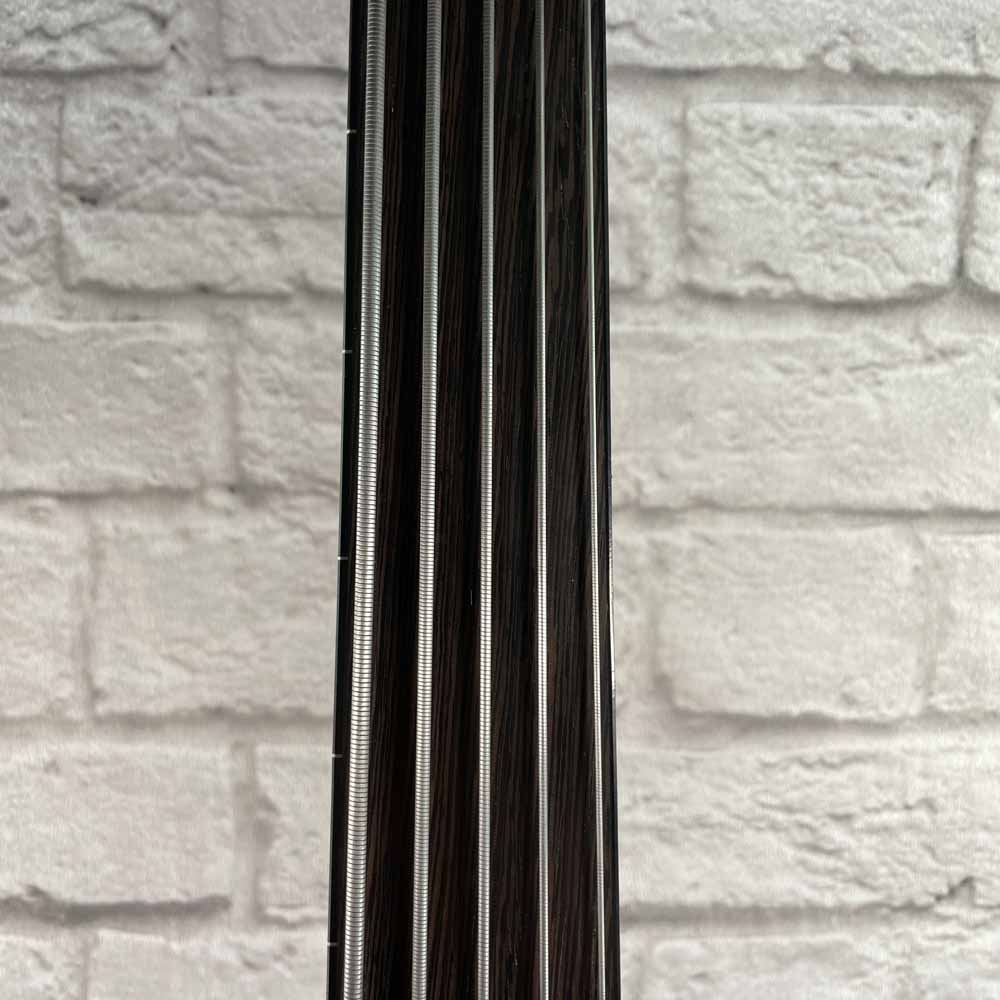 Used:  Ibanez Soundgear 5-String Fretless Bass Guitar