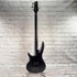 Used:  Ibanez Soundgear 5-String Fretless Bass Guitar