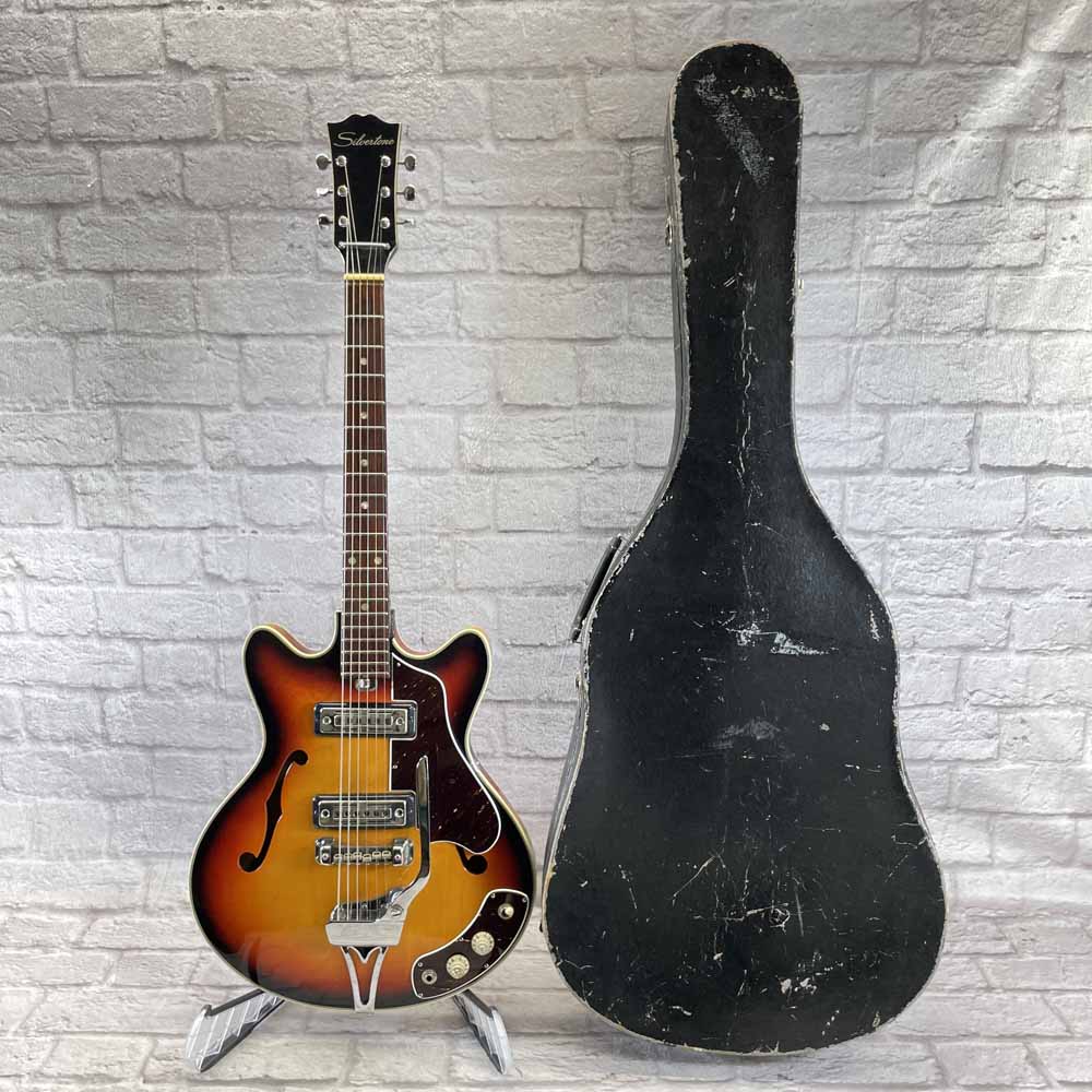 Used:  Silvertone 319 Electric Guitar 1968 - Sunburst
