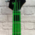 Used:  Dean Guitars Custom Zone 4-String Bass - Nuclear Green