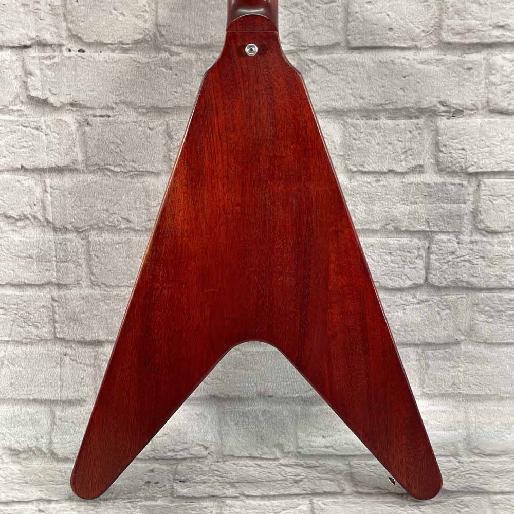 Used:  Gibson Flying V Electric Guitar - Faded Cherry