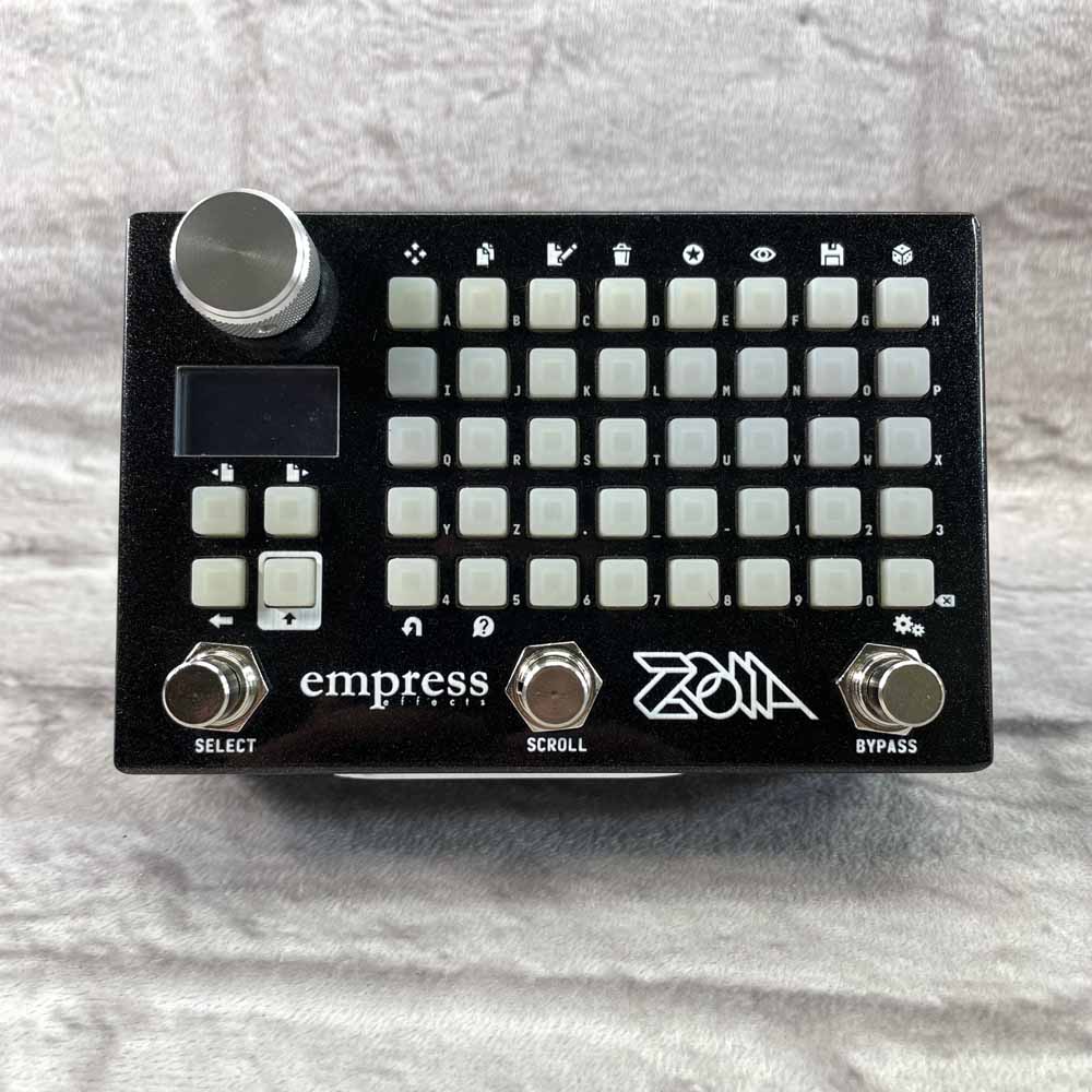 Used:  Empress Effects Zoia Modular Synthesizer Pedal