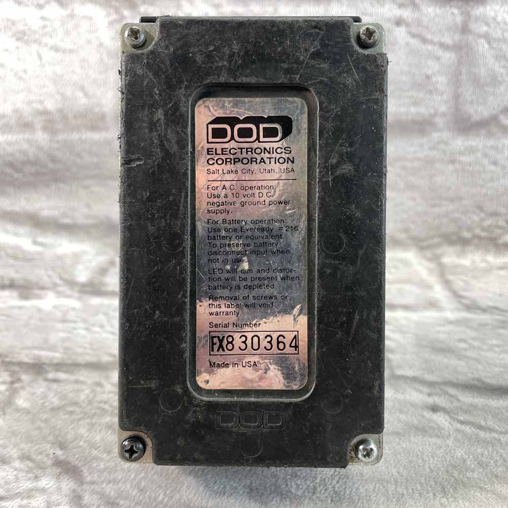 Used:  DOD FX90 Delay Pedal