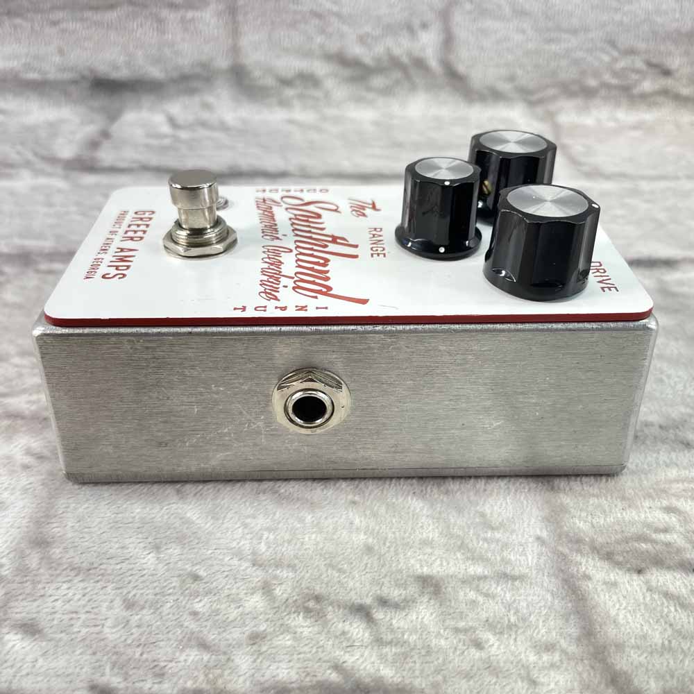 Used:  Greer Amps Southland Harmonic Overdrive Pedal