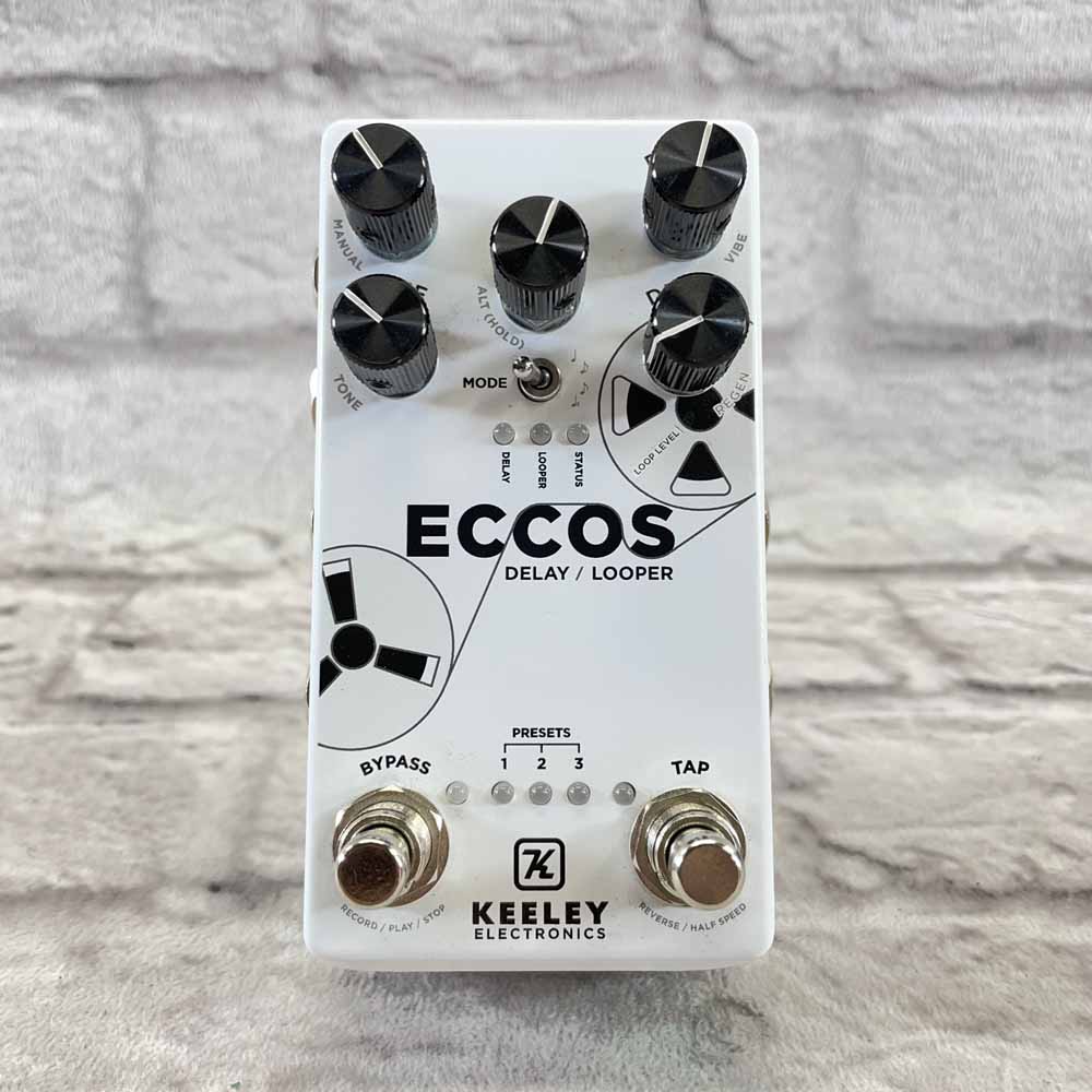 Used:  Keeley Eccos Delay/Looper Pedal