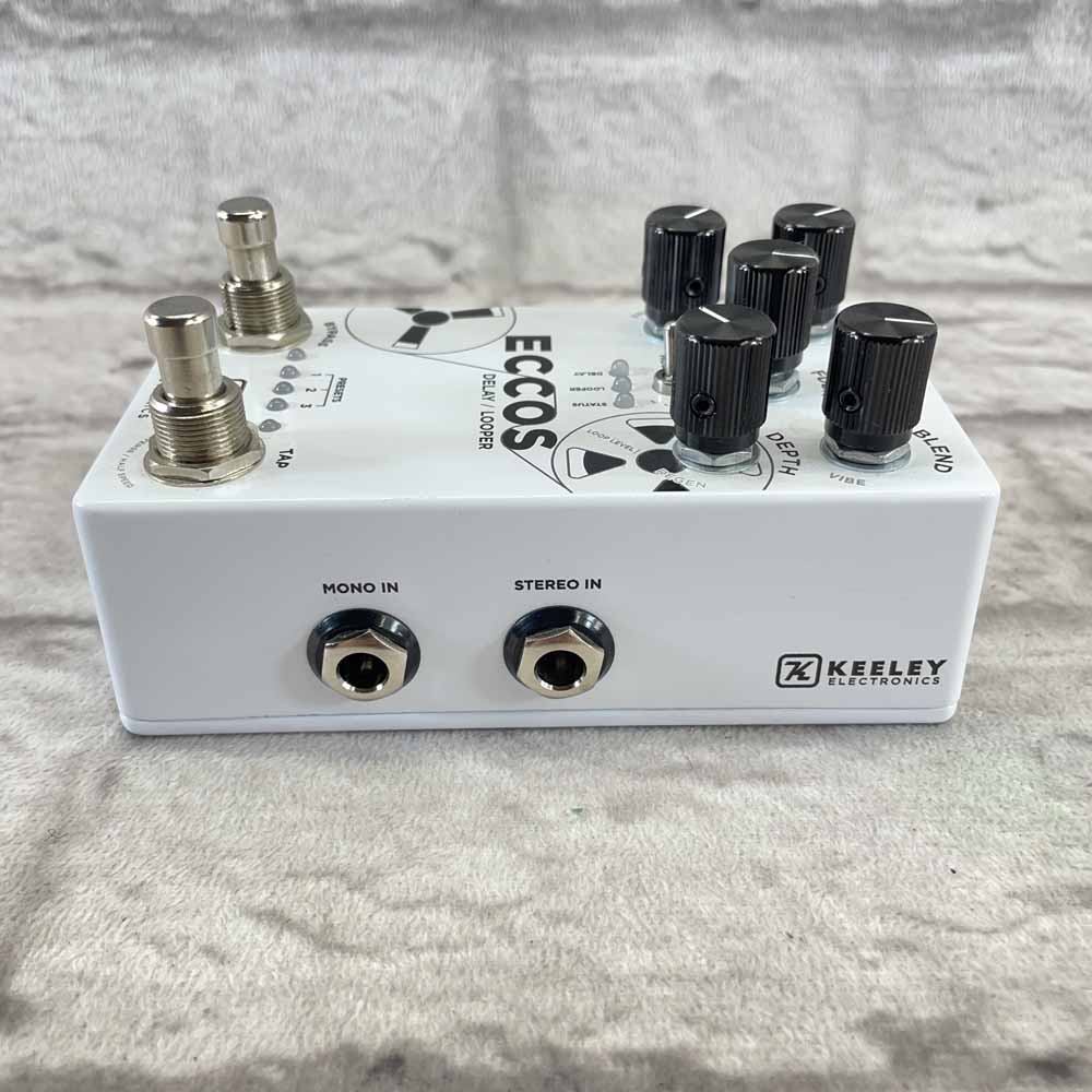 Used:  Keeley Eccos Delay/Looper Pedal