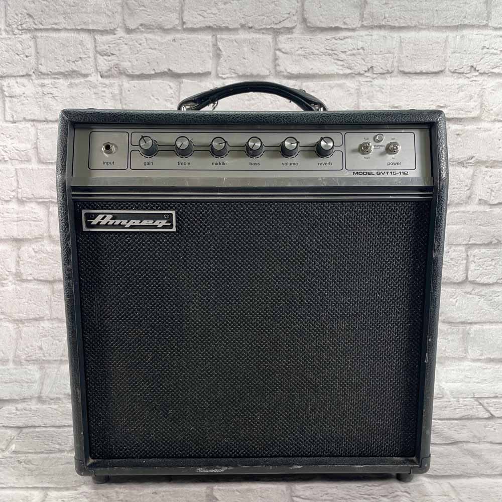 Used:  Ampeg GVT15-112 15 Watt 1x12 Combo Amp