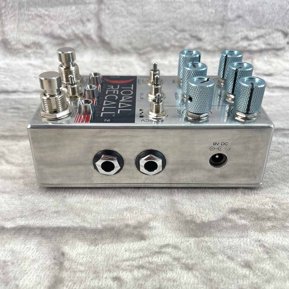 Used:  Chase Bliss Audio Tonal Recall Analog Delay Pedal