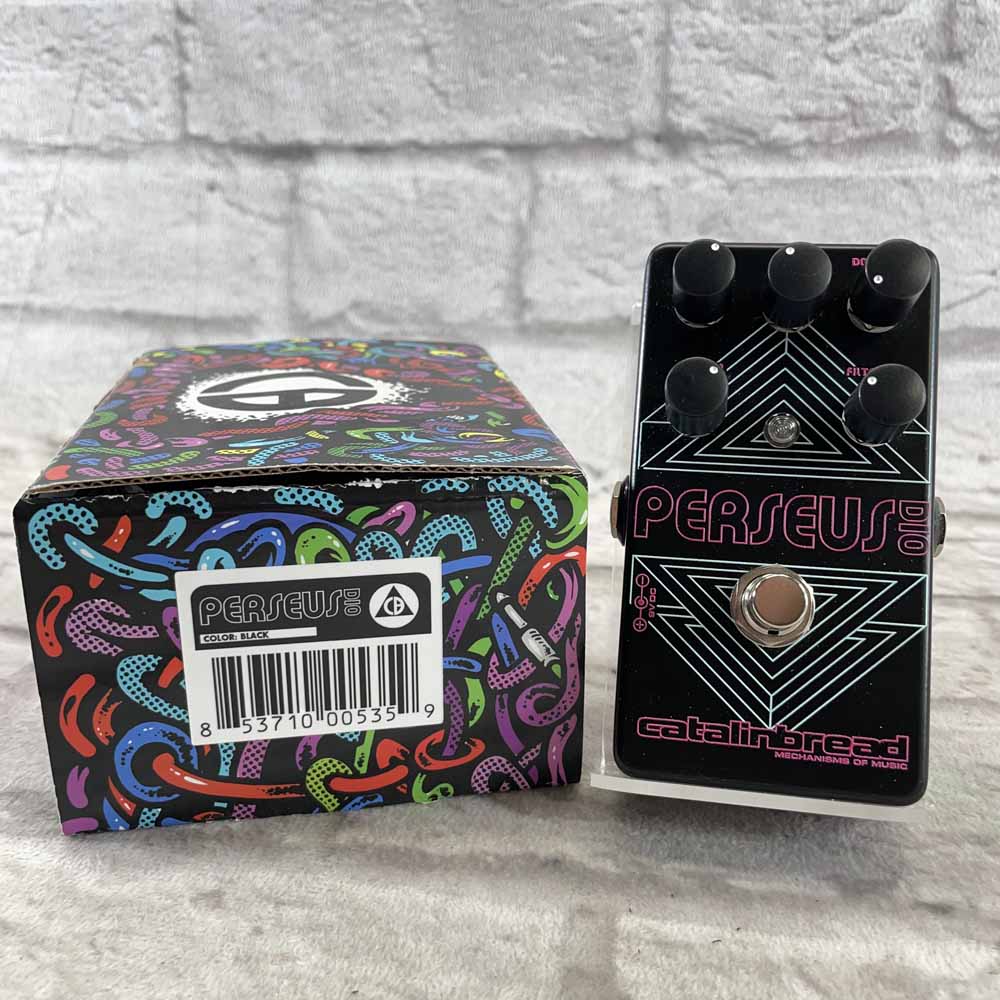 Used:  Catalinbread Perseus DIO Octave Fuzz Pedal