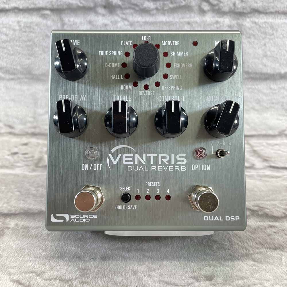 Used:  Source Audio Ventris Dual Reverb Pedal