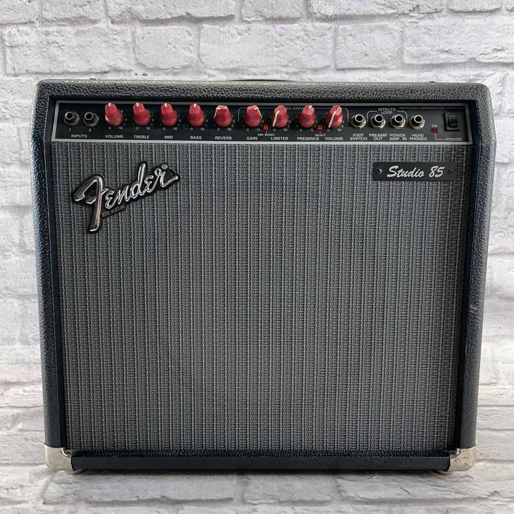 Used:  Fender Studio 85 65-Watt 1x12" Solid State Guitar Combo Amp
