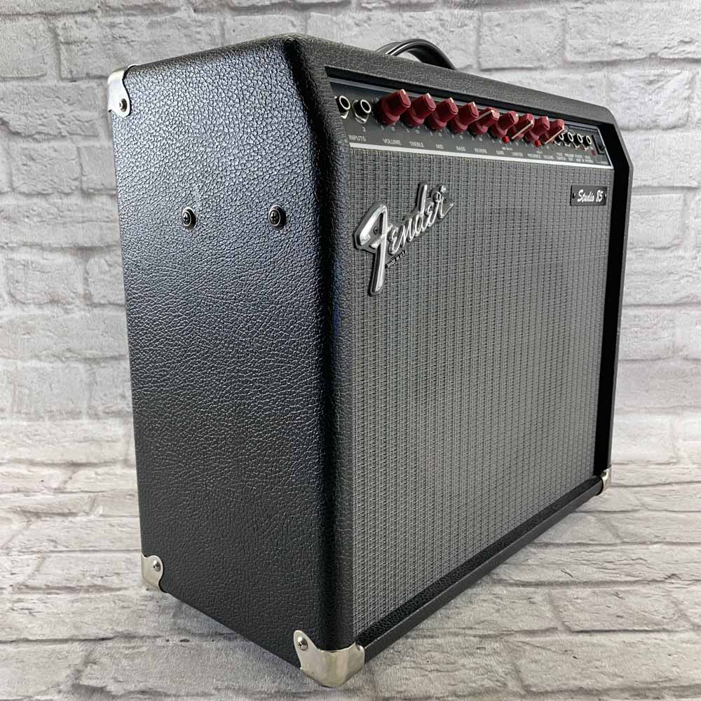 Used:  Fender Studio 85 65-Watt 1x12" Solid State Guitar Combo Amp