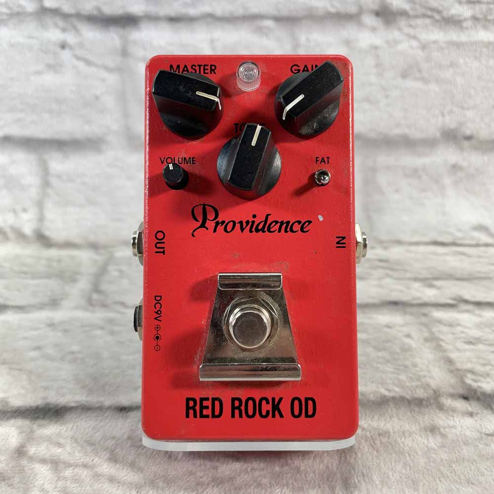 Used:  Providence Red Rock Overdrive Pedal