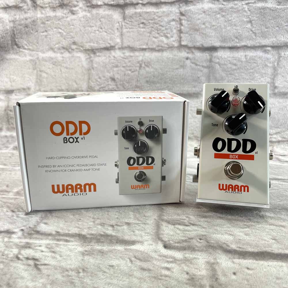 Used:  Warm Audio ODD Box Overdrive Pedal