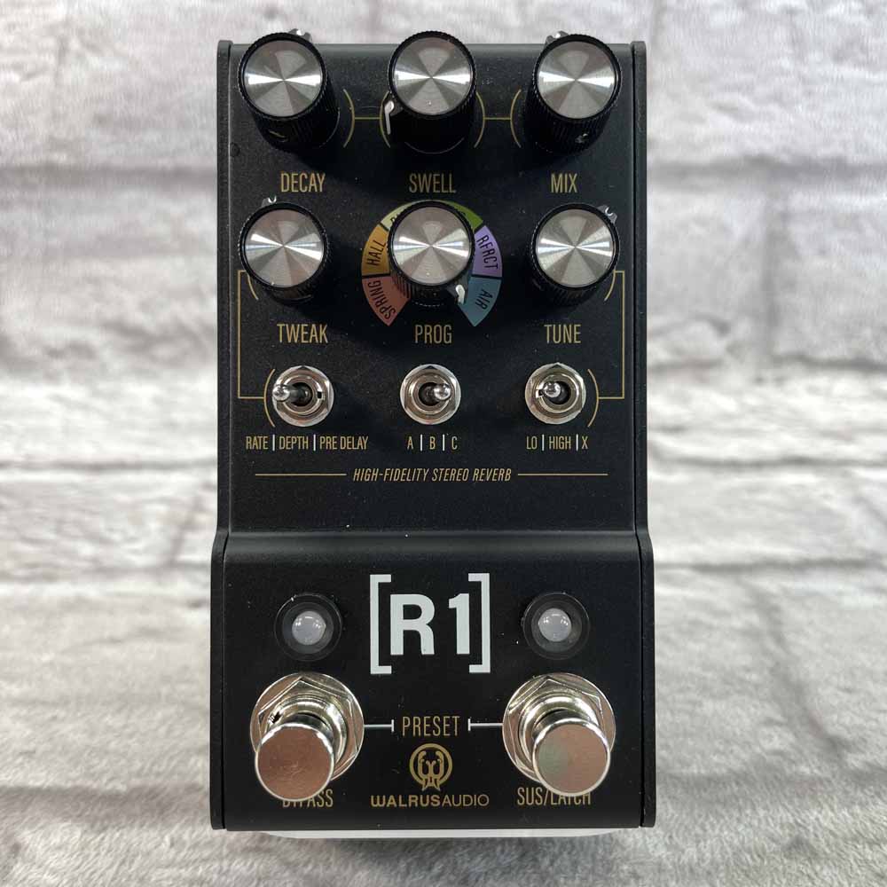 Used:  Walrus Audio MAKO Series: R1 High-Fidelity Stereo Reverb Pedal