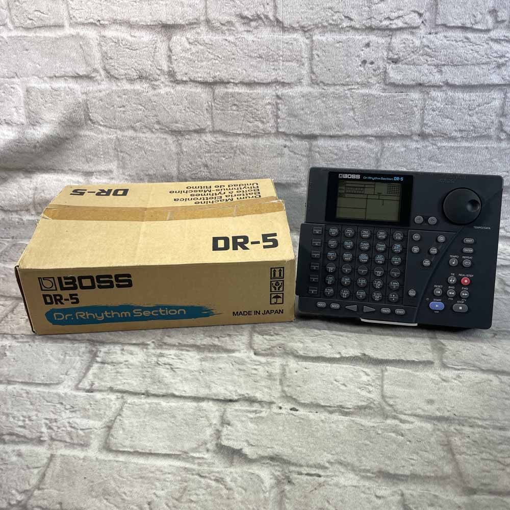 Used:  Boss DR-5 Dr. Rhythm Section