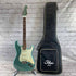 Used:   Tokai AST96 Stratocaster Electric Guitar - Turquoise Ocean Metallic
