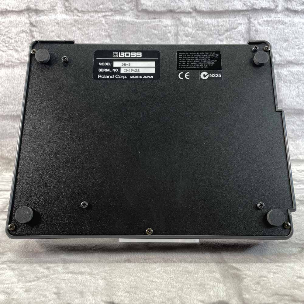 Used:  Boss DR-5 Dr. Rhythm Section